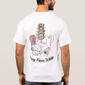 Anatomy Art T-Shirt – “Life in Every Breath” (Achterkant)