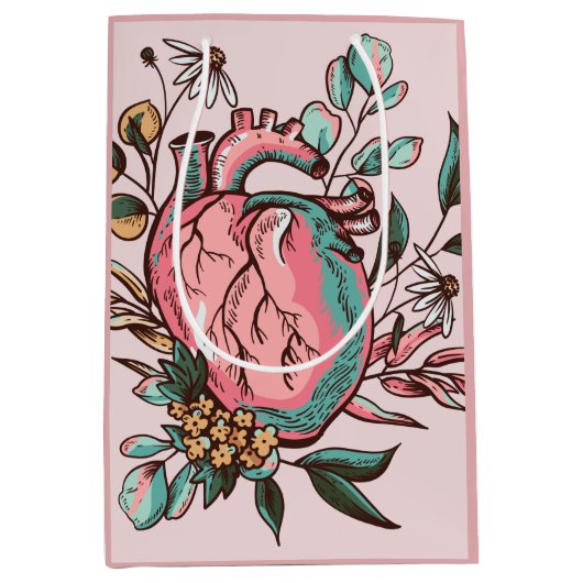 Anatomy Heart Medium Cadeauzakje (Voorkant)
