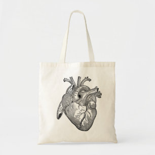 Anatomy Heart Tote Bag