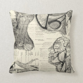 Anatomy Illustration Pillow Kussen