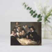 Anatomy Lesson Dr Nicolaes Tulp Rembrandt Briefkaart (Staand voorkant)