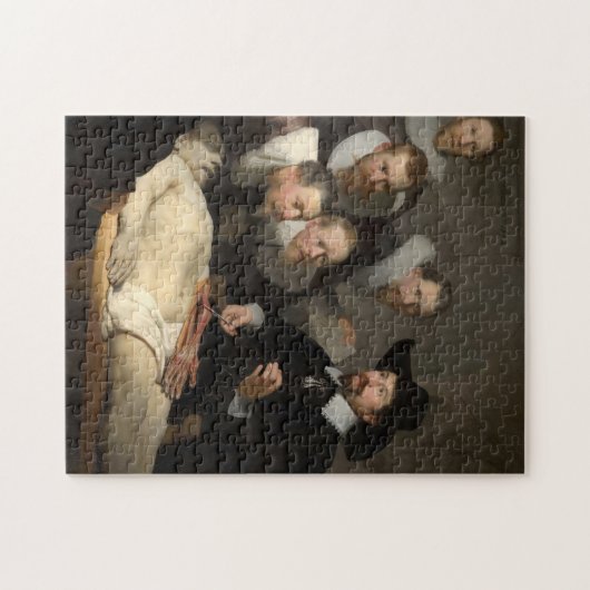 Anatomy Lesson Dr. Nicolaes Tulp Rembrandt Legpuzzel (Horizontaal)