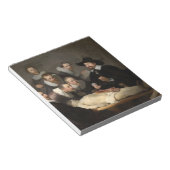 Anatomy Lesson Dr. Nicolaes Tulp Rembrandt Notitieblok (Schuin)