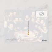 Anatomy Lesson of Dr. Willem van der Meer Briefkaart (Achterkant)