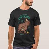 Anatomy of a Capybara T-shirt (Voorkant)
