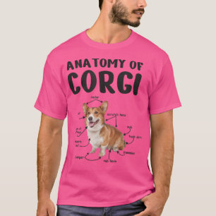 Anatomy Of A Corgi, Gifts For Dog Lovers, Funny Do T-shirt