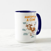 Anatomy of a Cow Mug | Funny Doctor Day Mok (Voorkant rechts)
