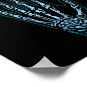 Anatomy Of A Gamer Shirt Skeleton Hand Video Game Poster (Hoek)