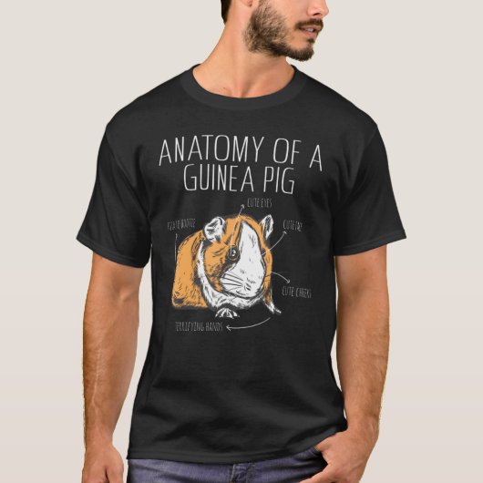 Anatomy of a Guinea Pig T-shirt (Voorkant)