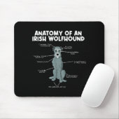 Anatomy Of An Irish Wolfhound  Muismat (Met muis)