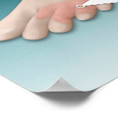 Anatomy Of Foot Fungus With Microscopic Close-Up Poster (Hoek)