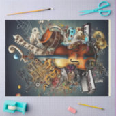 Anatomy of Music Series Design 10 Tissuepapier (Craft)