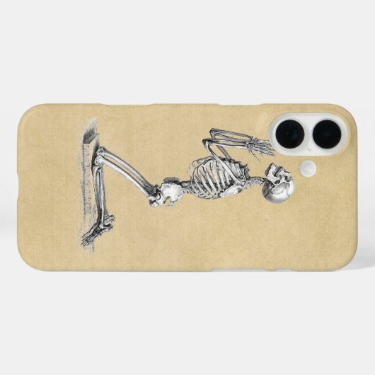Anatomy Skeleton Illustratie Case-Mate iPhone Case (Achterkant (horizontaal))