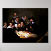 ANATOOMY LESSON - REMBRANDT - 1632 POSTER (Voorkant)