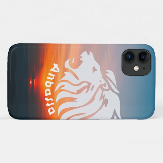 Anbessa Lion Head, Ethiopië Case-Mate iPhone Case (Achterkant (horizontaal))