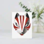 Anbu Mask Kakashi Briefkaart (Staand voorkant)
