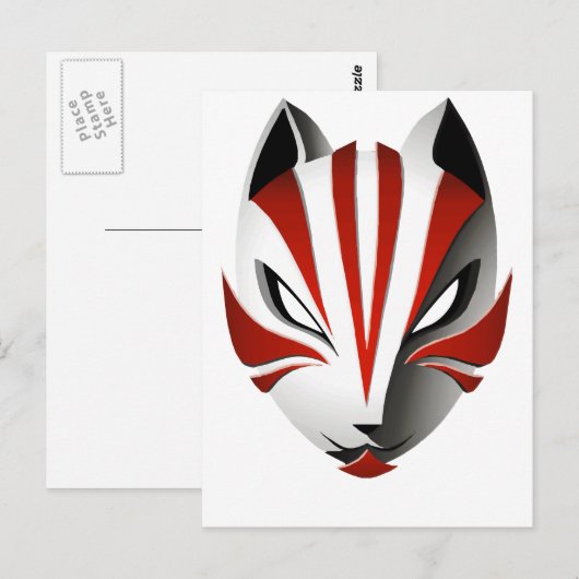 Anbu Mask Kakashi Briefkaart (Voorkant / Achterkant)
