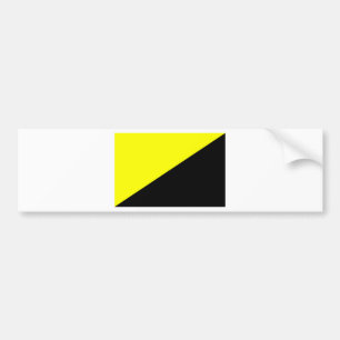 Ancap Anarchocapitalist Flag Bumpersticker