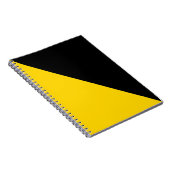 Ancap Anarchocapitalist Flag Notitieboek (Rechterzijde)