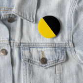 Ancap Anarchocapitalist Flag Ronde Button 5,7 Cm (In situ)
