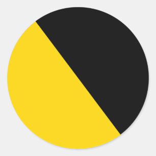 Ancap Anarchocapitalist Flag Ronde Sticker