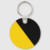 Ancap Anarchocapitalist Flag Sleutelhanger (Voorkant)