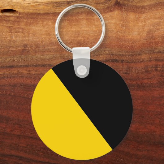 Ancap Anarchocapitalist Flag Sleutelhanger (Voorkant)