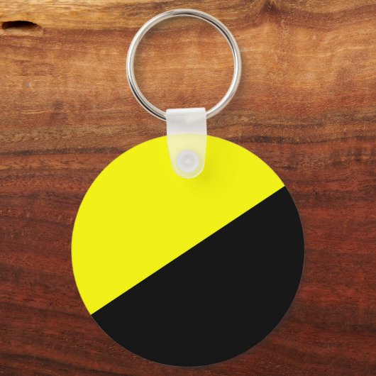 Ancap Anarchocapitalist Flag Sleutelhanger (Voorkant)