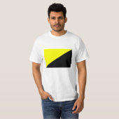Ancap Anarchocapitalist Flag T-shirt (Voorkant volledig)