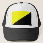 Ancap Anarchocapitalist Flag Trucker Pet (Voorkant)