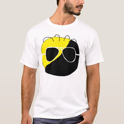 AnCap AnarchyBall T-Shirt (Voorkant)