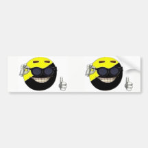 Ancap-bal zilveren bumpersticker "Twee voor de pri