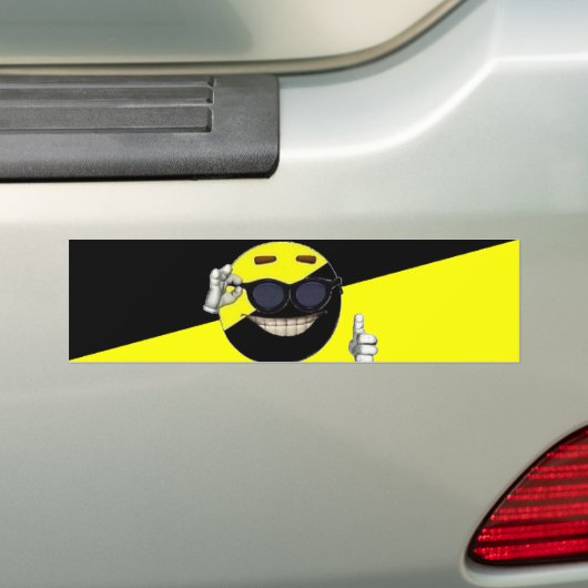 Ancap Ball Bronze Tier Inverted Bumpersticker (Op auto)