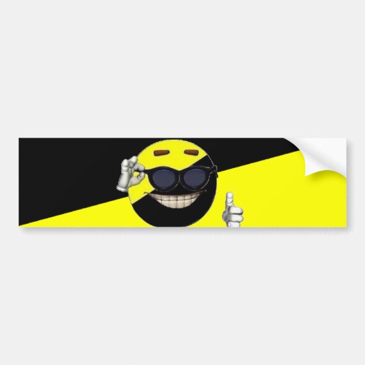 Ancap Ball Bronze Tier Inverted Bumpersticker (Voorkant)