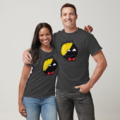 Ancap ball Polandball schattige memo rode boog T-shirt (Unisex)