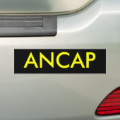 ANCAP BUMPERSTICKER (Op auto)