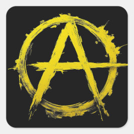Ancap forever! vierkante sticker