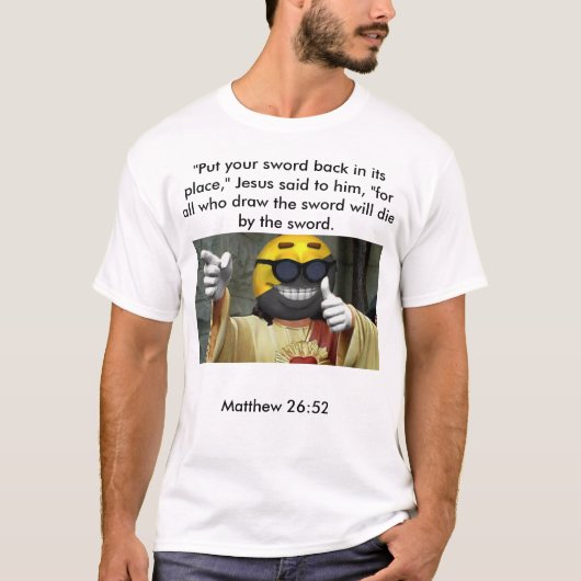 AnCap Jesus T-shirt (Voorkant)