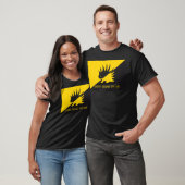 Ancap porcupine Gadsden flag parody Don&x27;t trea T-shirt (Unisex)