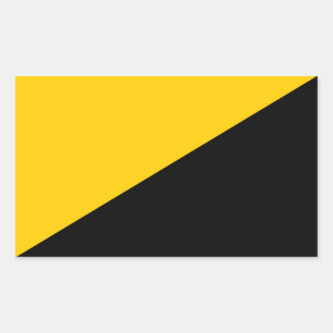 AnCap-vlag Rechthoekige Sticker