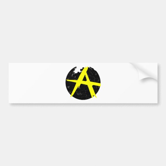 AnCap Wiki Bumpersticker (Voorkant)