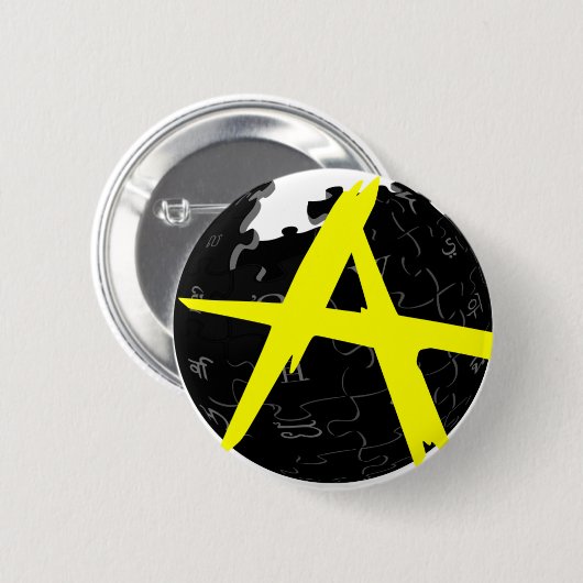 AnCap Wiki Ronde Button 5,7 Cm (Voorkant /achterkant)