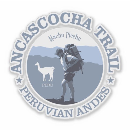 Ancascocha Trail (BG) Sticker (Voorkant)