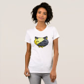 AnCat Anarchyball T-Shirt - AnCap Black and Yellow (Voorkant volledig)