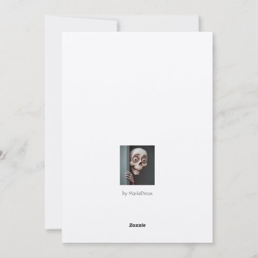 Ancestor Holiday Kaart (Achterkant)