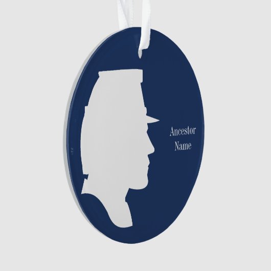 Ancestor voor de burgeroorlog ornament (voorkant)