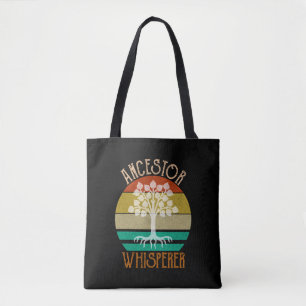 Ancestor Whisperer Genealogie Tote Bag