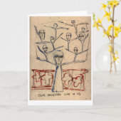 Ancestoren Kaart (Gele Bloem)