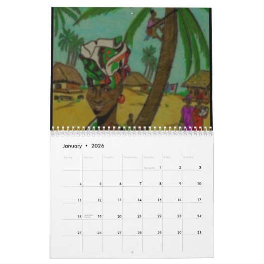 Ancestors Agenda Kalender (Jan 2026)