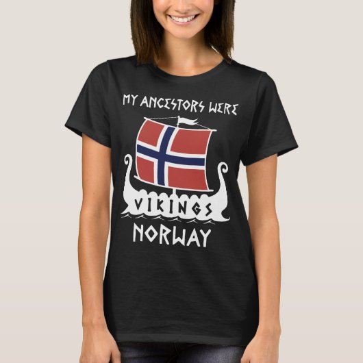 Ancestors Vikings Norway Classic norway t-Shirt (Voorkant)